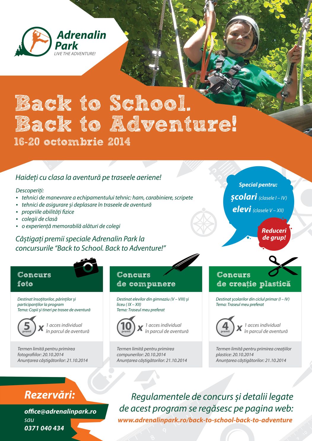 Adrenalin Park activitati par aventura Back-to-school-Back-to-Adventure